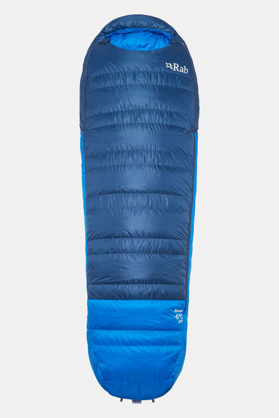 Rab Ascent -6C / 20F Left Long Slaapzak