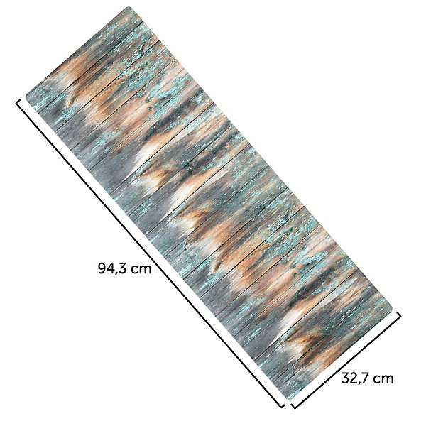 KADAX Chemin de table antitache Nappe en feutre 95x33 cm