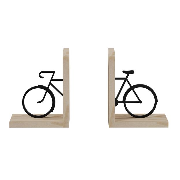APARADOR DE LIVROS COM 2 HANG IT BIKE