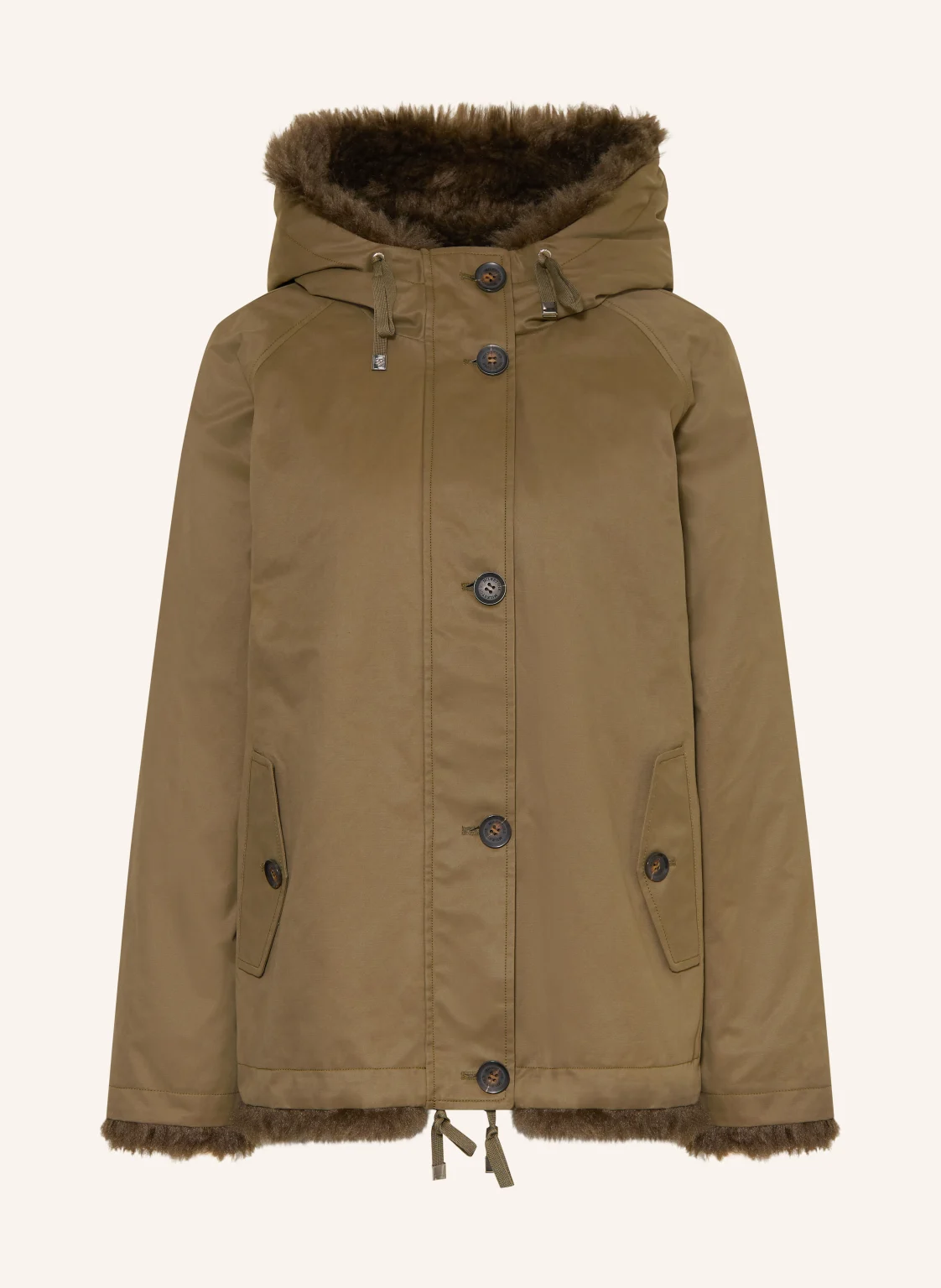 MILESTONE Parka MSTASSIA mit Kunstfell
