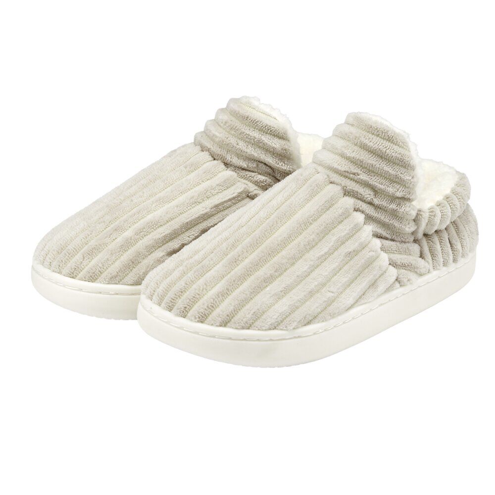 Chaussons femme hiver gris T36 à 41