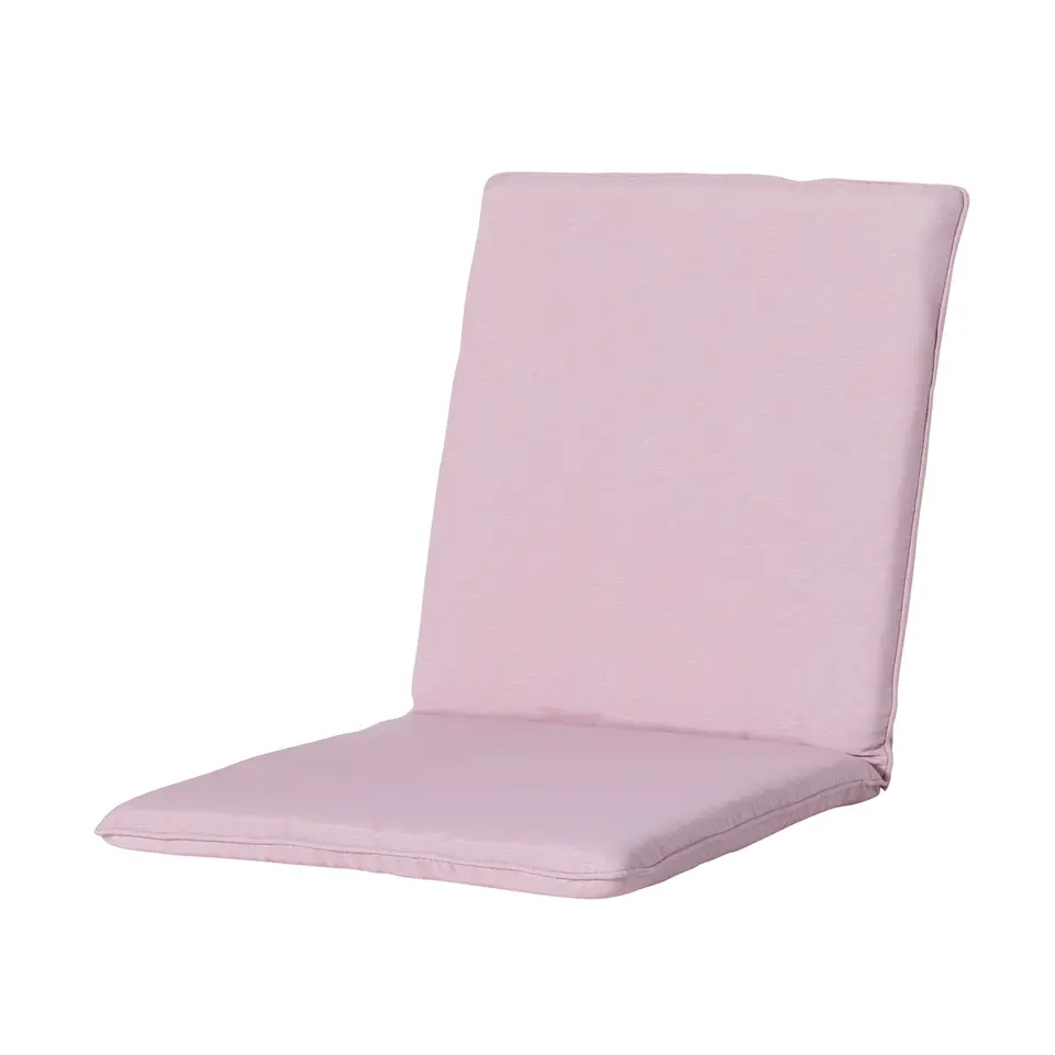 Madison - Stapelstoelkussen Panama soft pink - Ca. 97x49 cm - Set van 4
