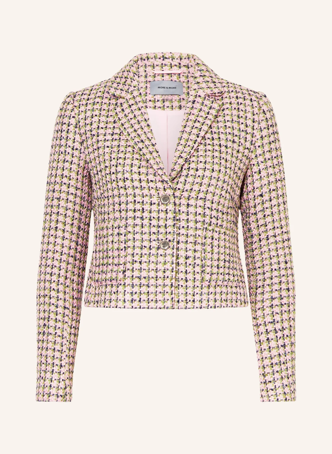 MORE & MORE Kastenjacke aus Bouclé