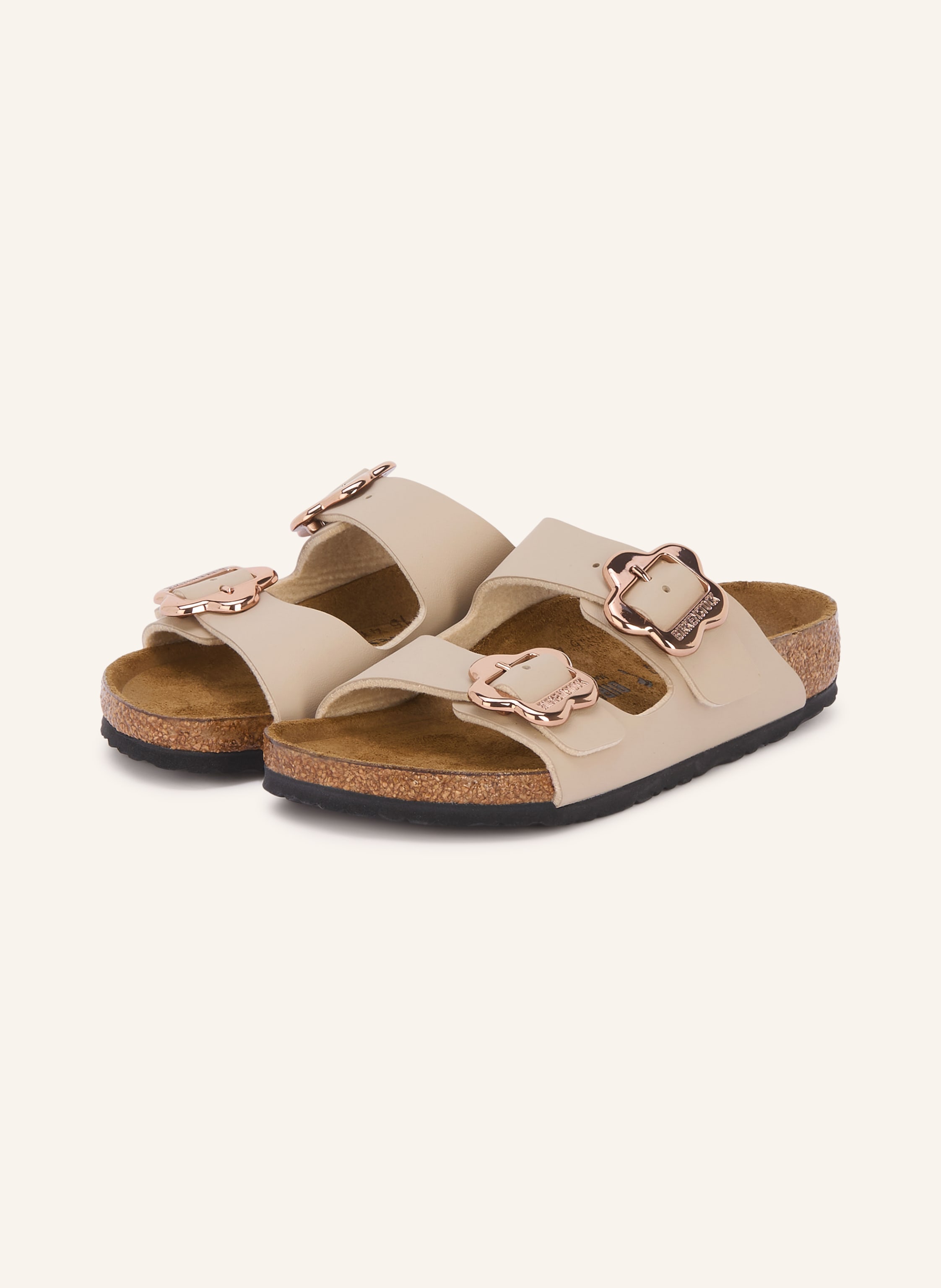 BIRKENSTOCK Pantoletten ARIZONA FLOWER BUCKLE