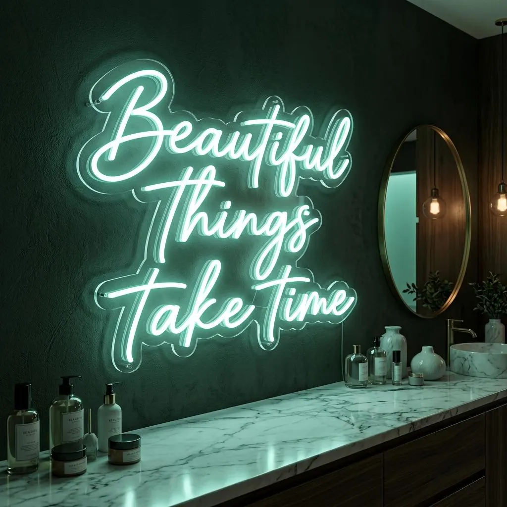 Custom LED Neon Sign, Wall-Mounted Light-Up Quotes for Photo Booth, Selfie Wall, Room Decor, Salon or Studio Backdrop, Custom Neon Sign