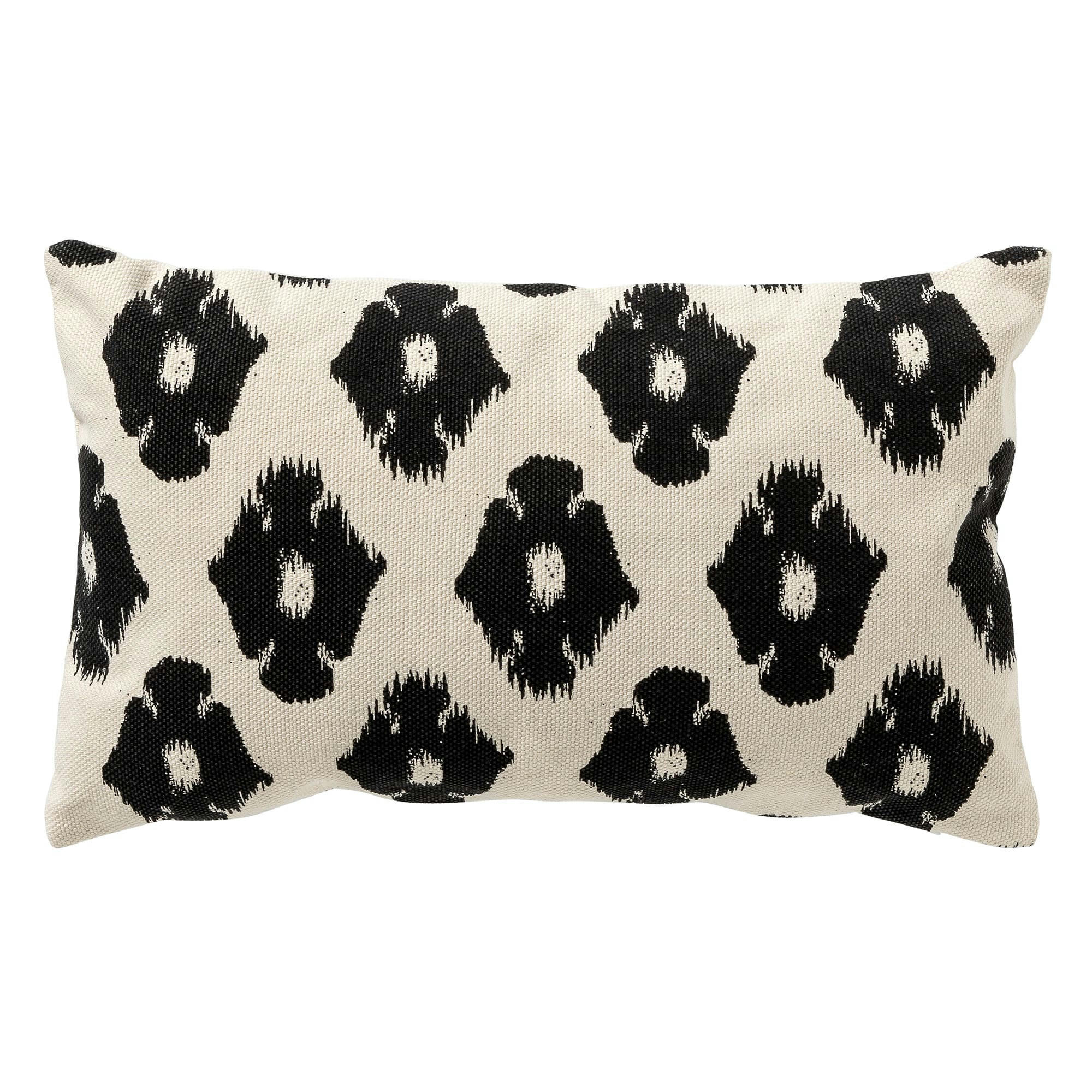 RICO - Coussin - noir 69% polyester , 25% coton et 6% viskose 30x50 cm avec m