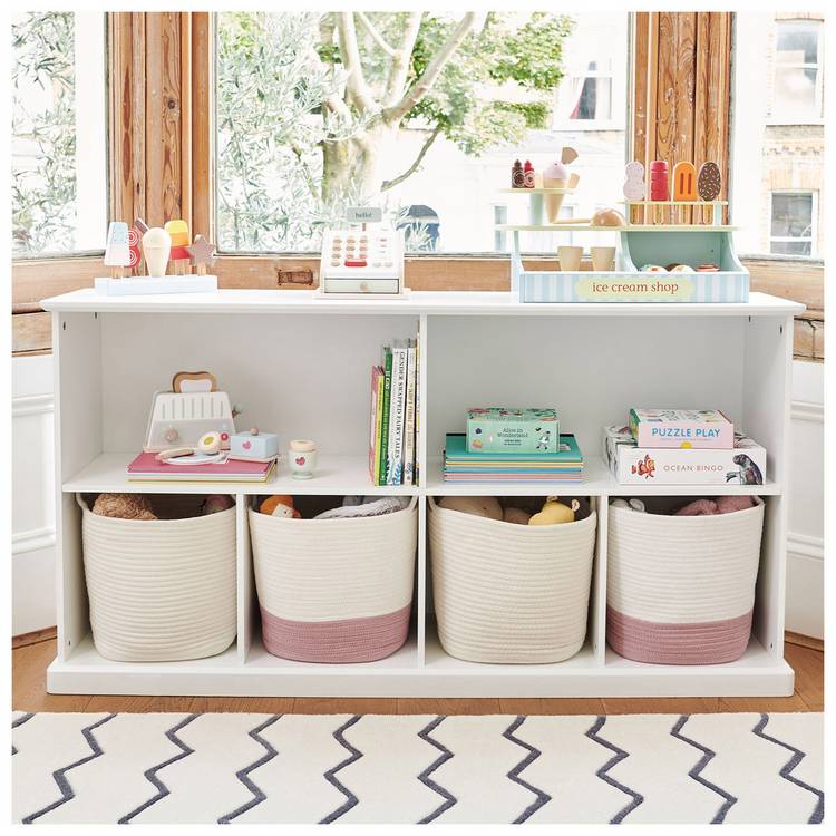 Great Little Trading Company Abbeville Storage Shelf - White