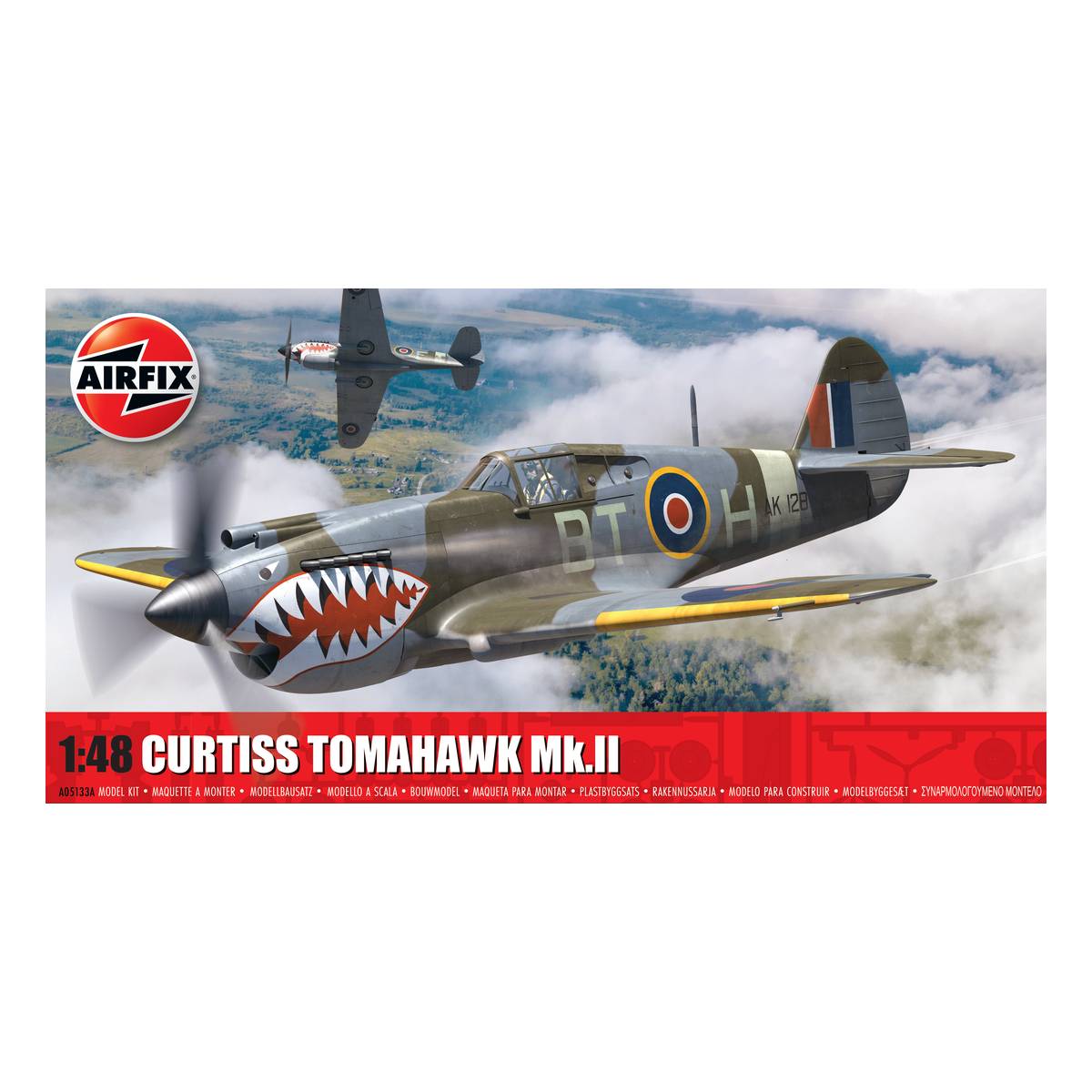 Airfix Curtiss Tomahawk Mk.II Model Kit 1:48