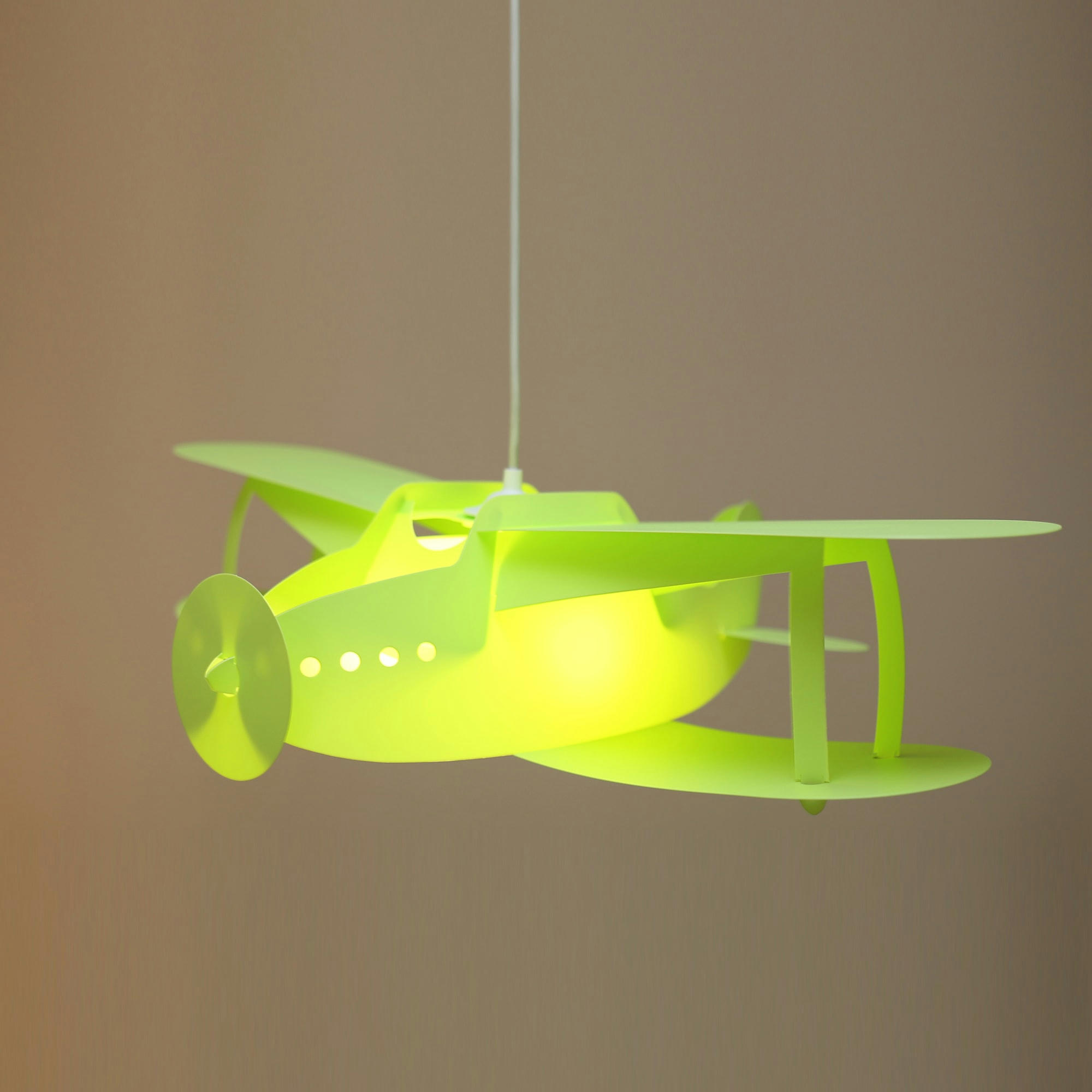 - Suspension enfants Avion Vert 50cm