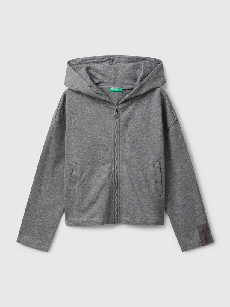 Zip-up hoodie