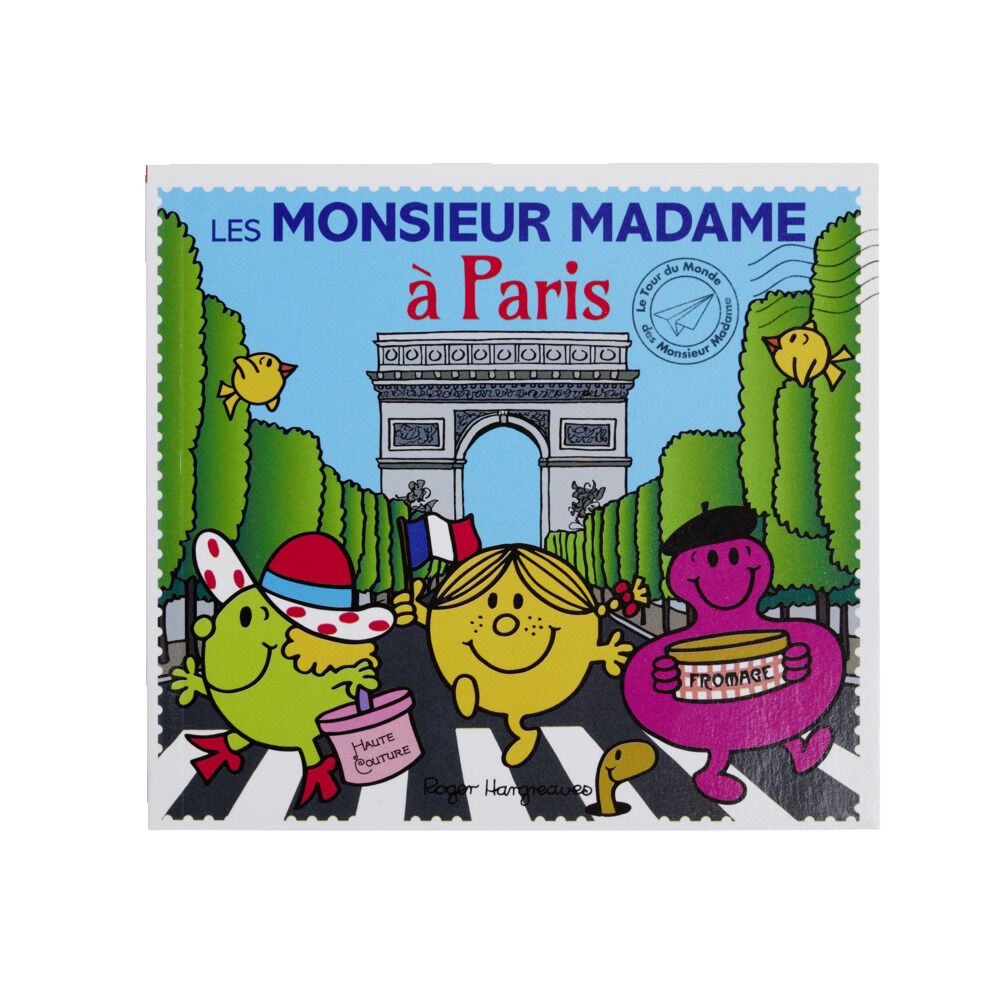Livre d'histoire Monsieur Madame à Paris 40 pages