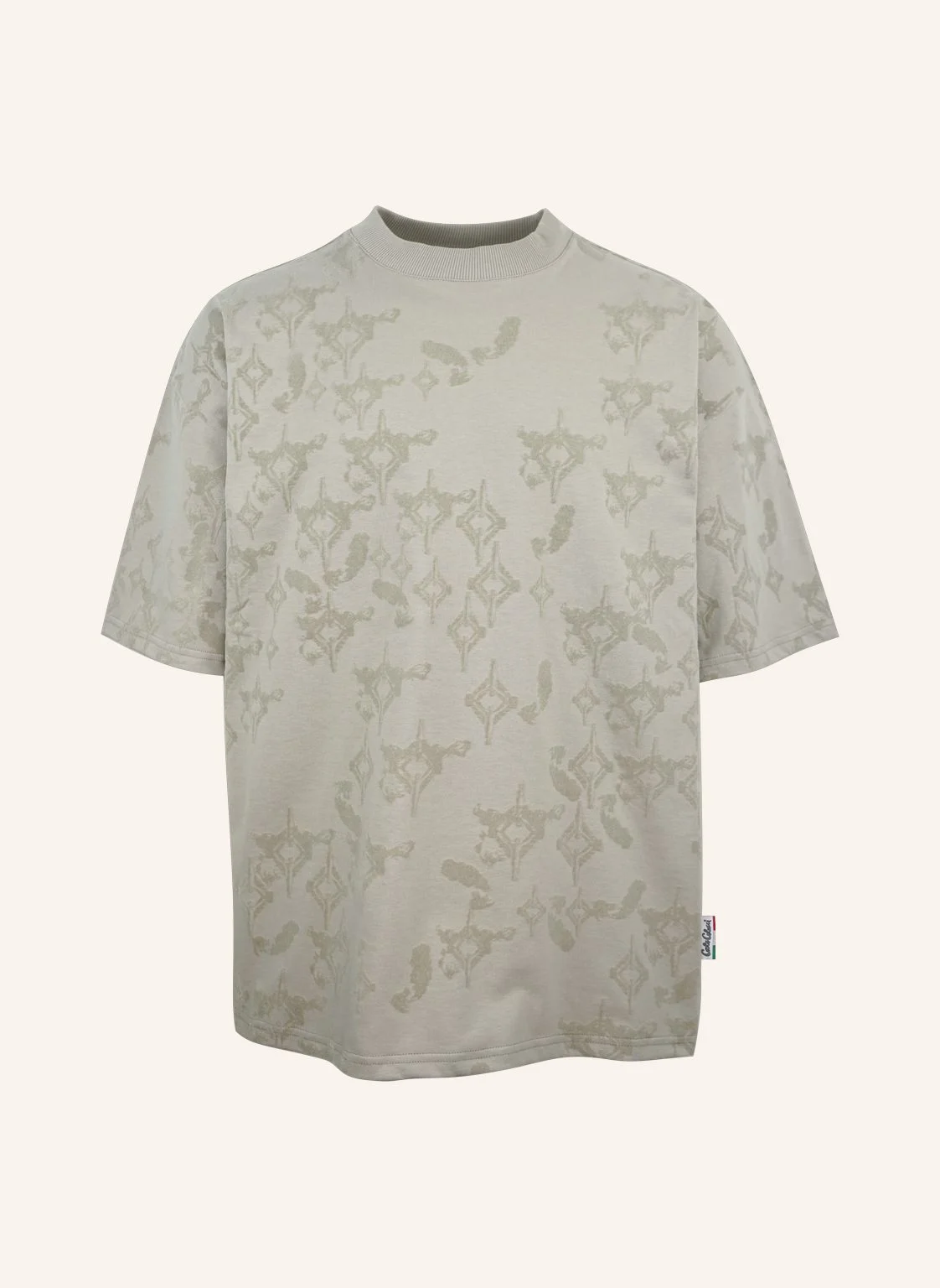 CARLO COLUCCI Allover Print T-Shirt - Soft Impact FIOROT