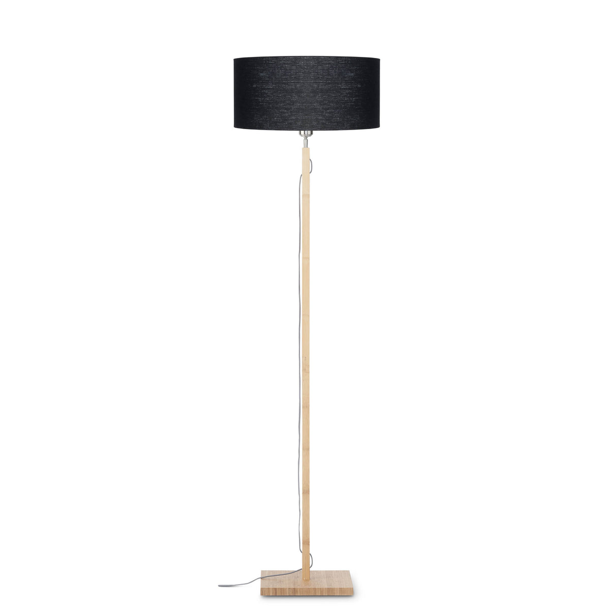 GOOD&MOJO vloerlamp Fuji - zwart - Ø47cm
