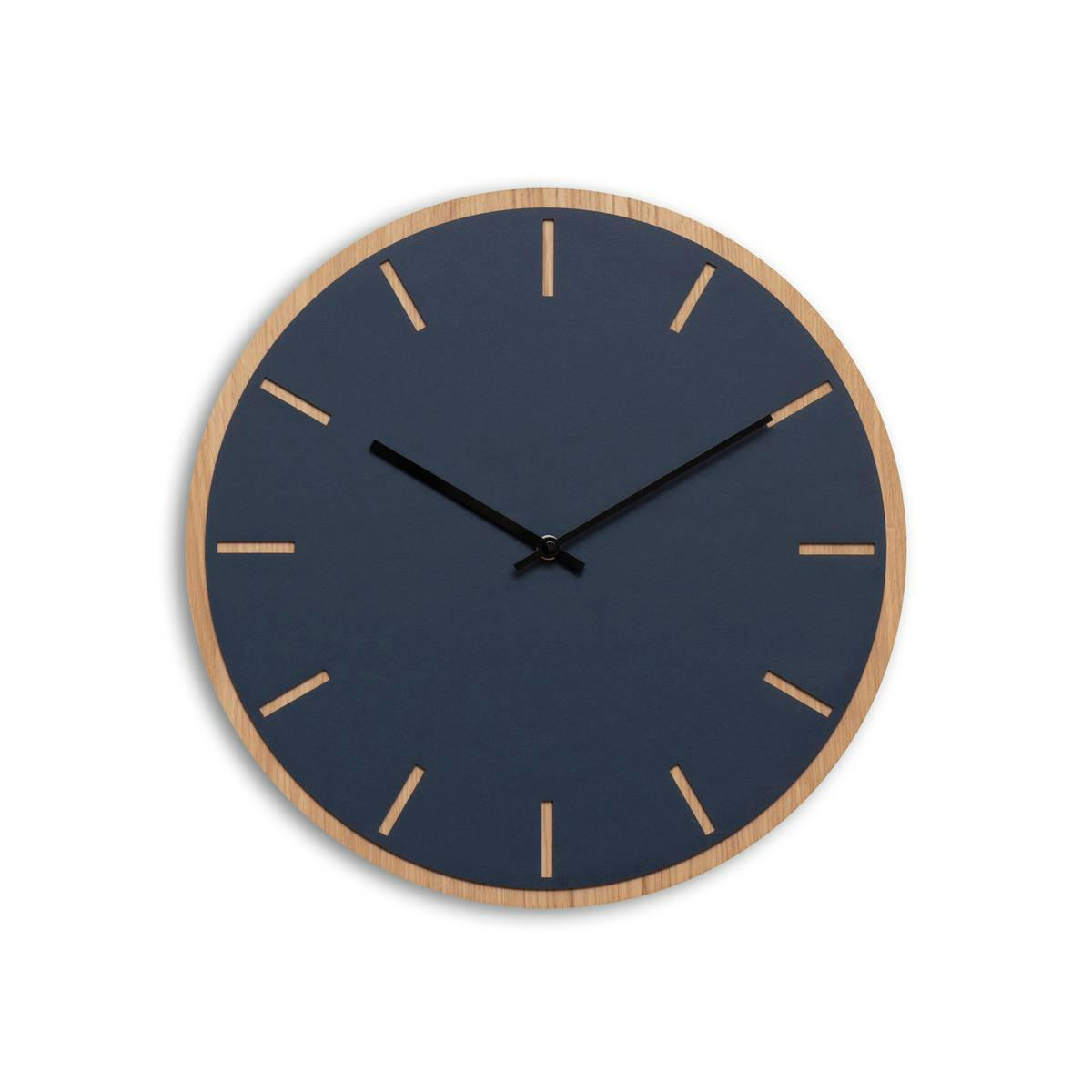 - Horloge murale en linoléum bleu D38cm