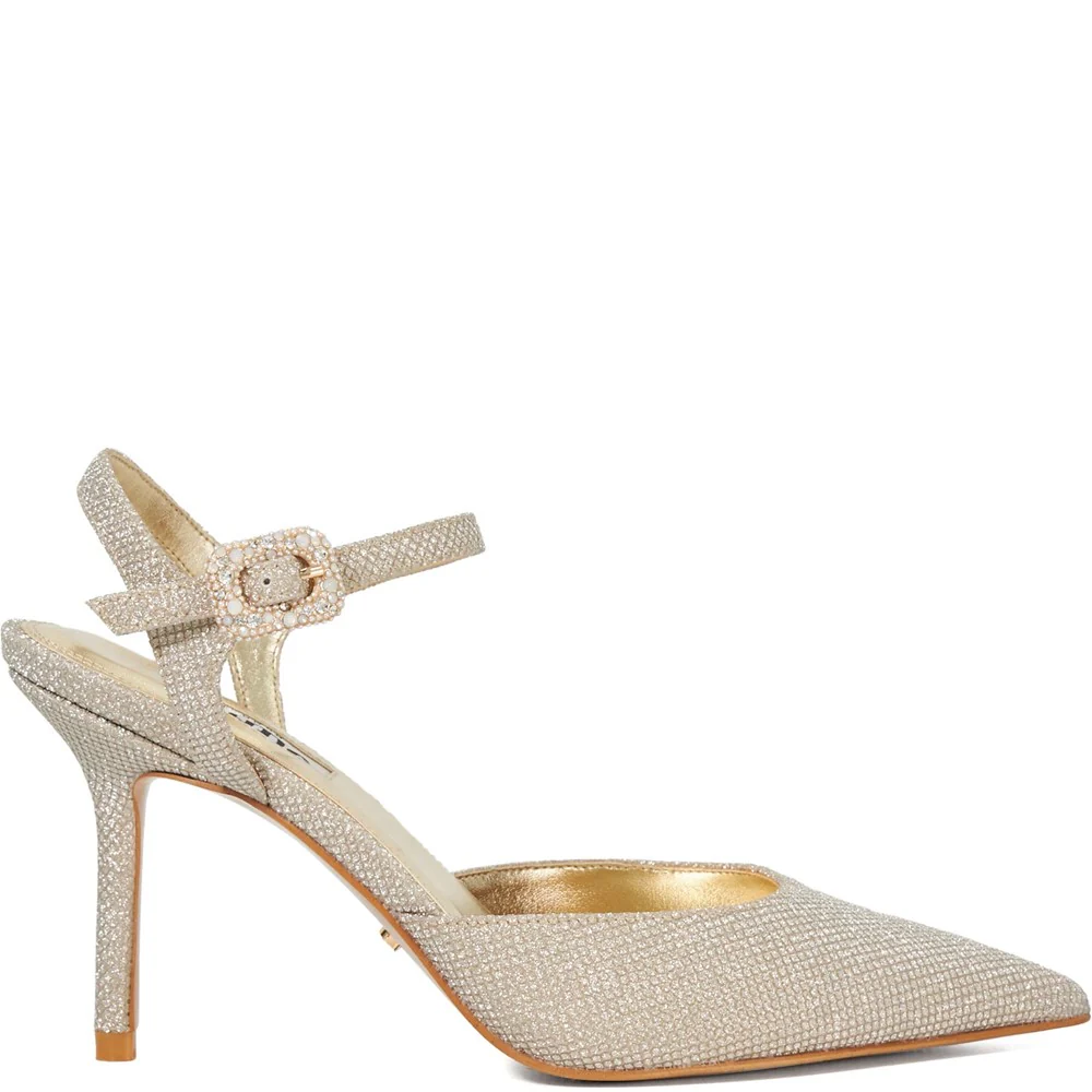 Dune Channel Wide Fit Court Shoes