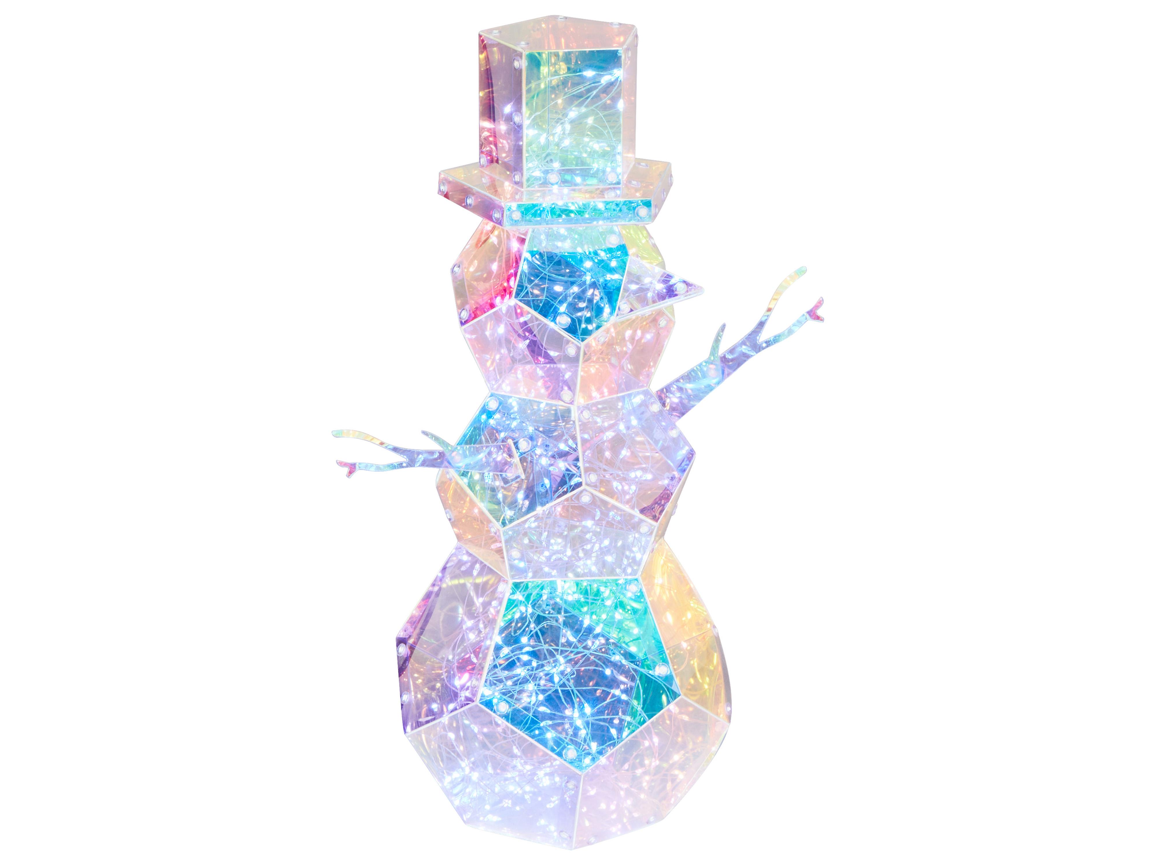 Christmas Decoration LED ARCTICA Snowman 43 cm Multicolour