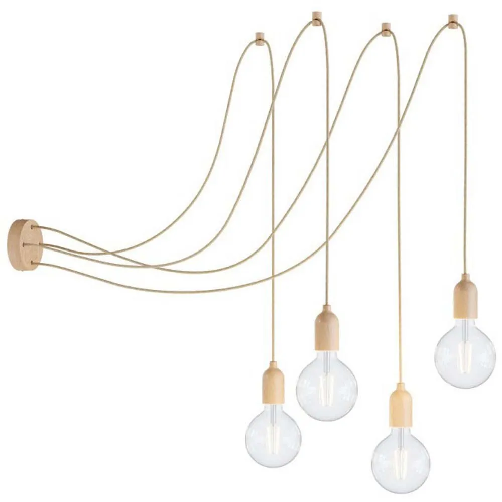 Creative Cables Spider 4 Falls Wall Lamp