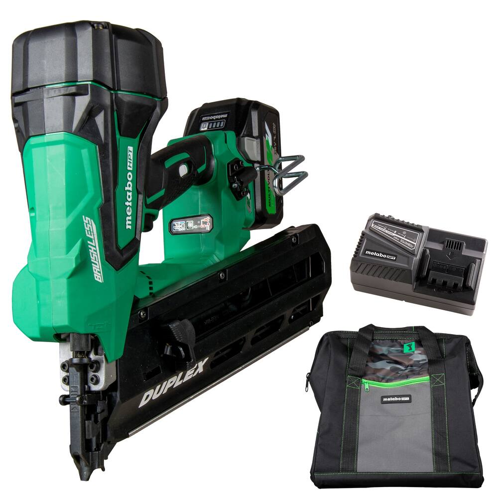 Metabo HPT 3-in 36V Brushless Duplex Nailer