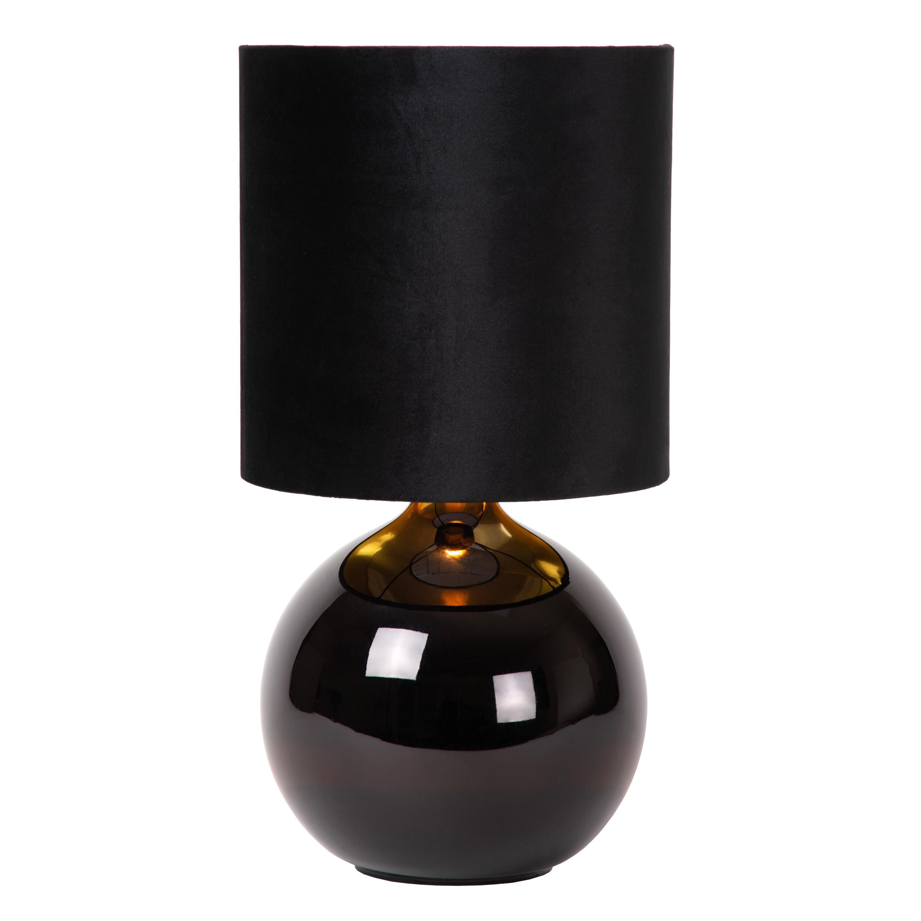 Esterad tafellamp zwart