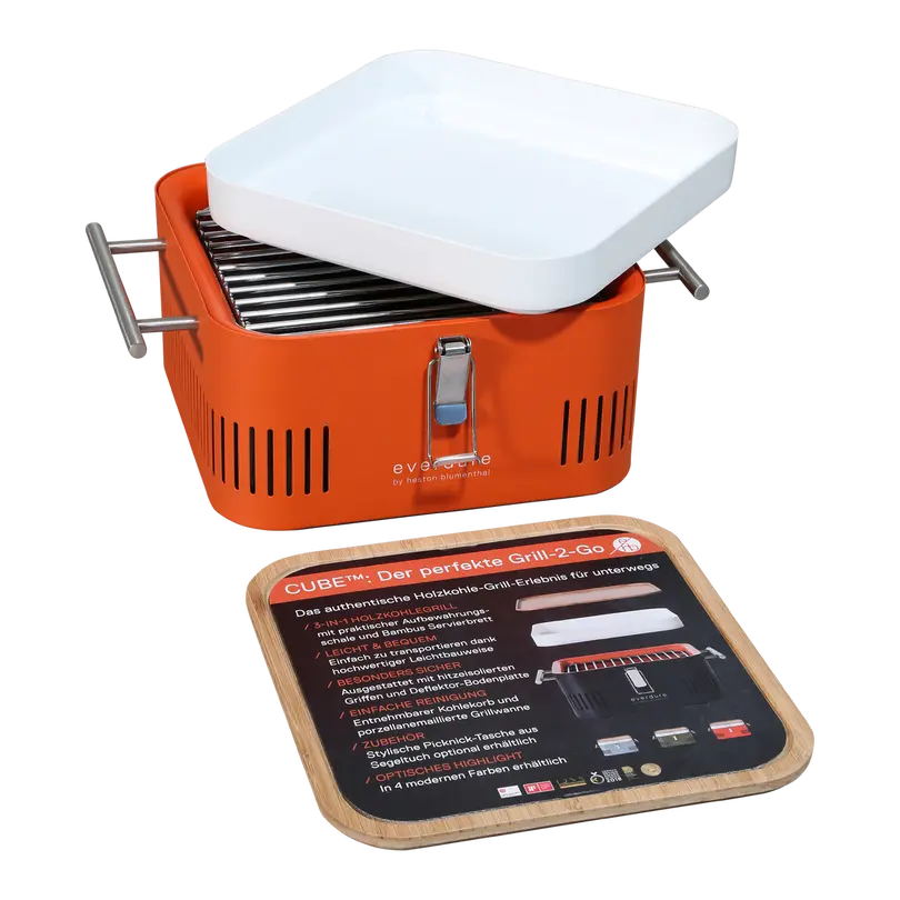 Holzkohlegrill Cube