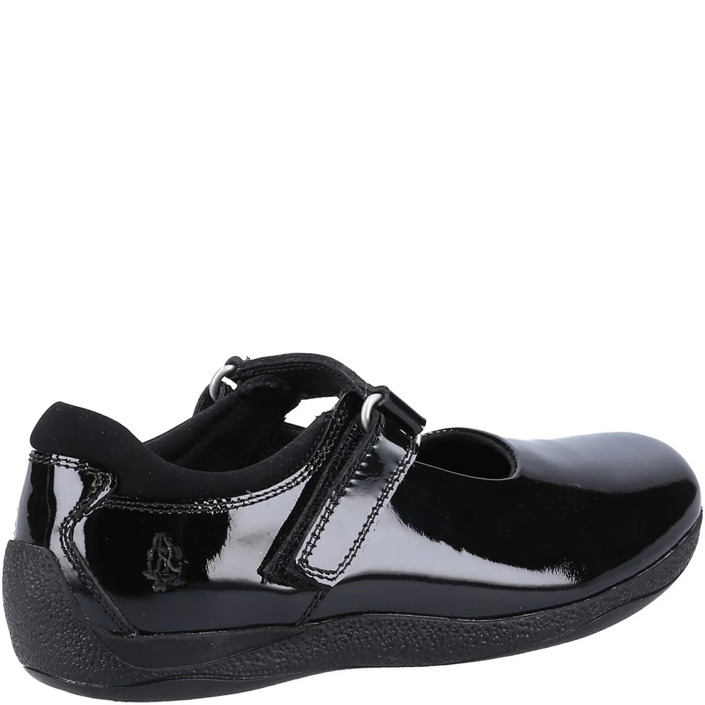 Hush Puppies Marcie Junior Patent School Shoe