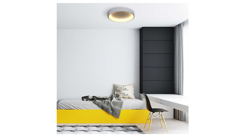 Plafon Greorgia LED metalowy biały