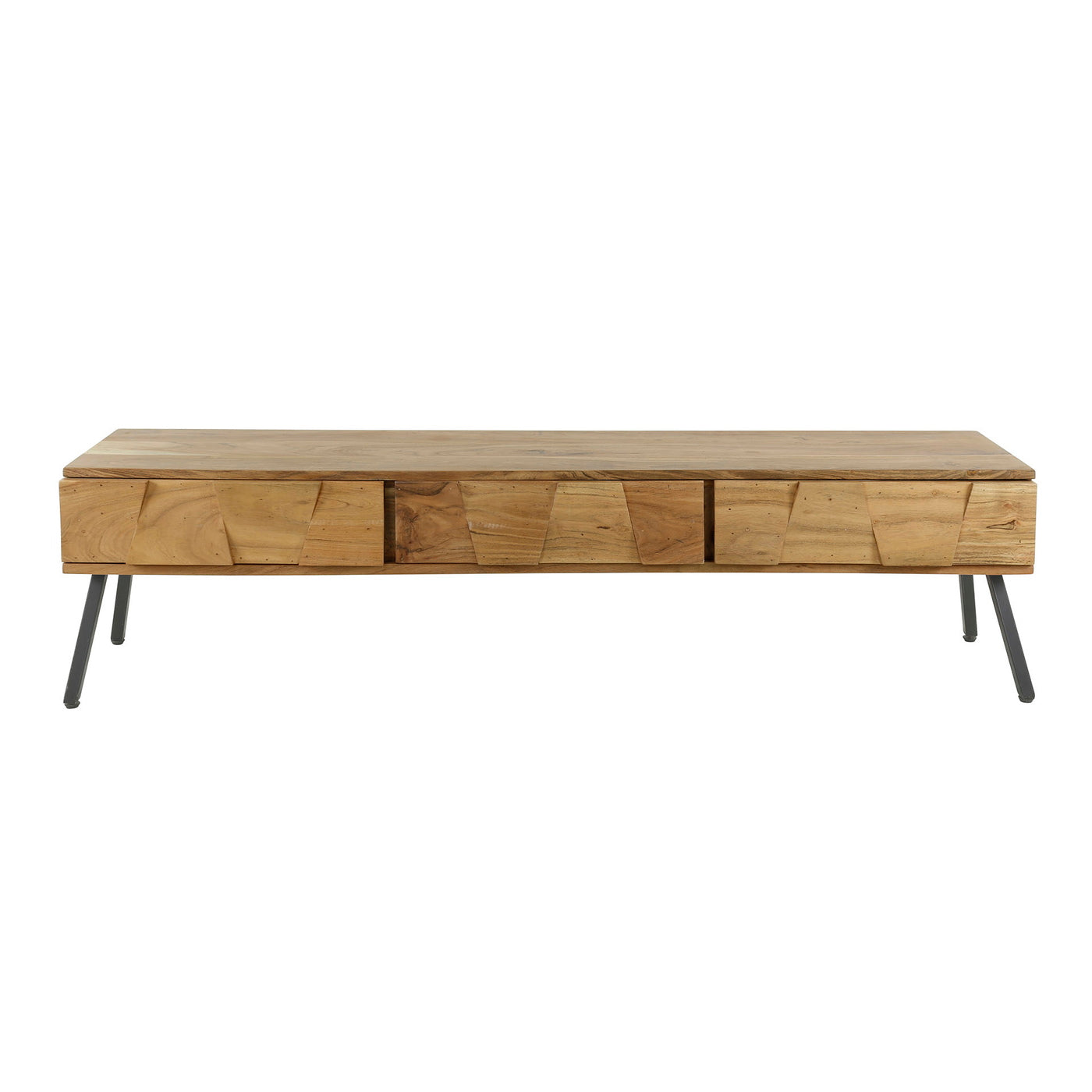 Giga Meubel Tv-meubel Demn - Bruin Hout - 180x45x40cm