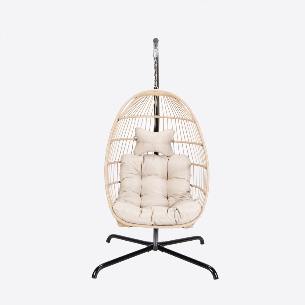 HOME DELUXE hangstoel LOMA – 1 zits beige