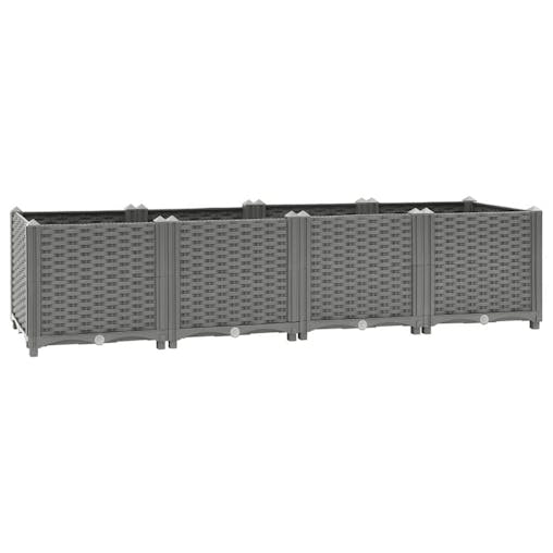 NNEVL Raised Bed 160x40x38 cm Polypropylene