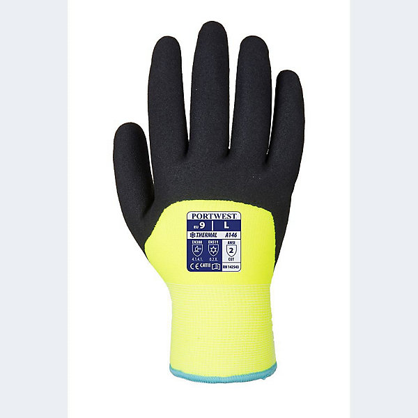 Gants de travail hiver ARCTIC Portwest Jaune 11