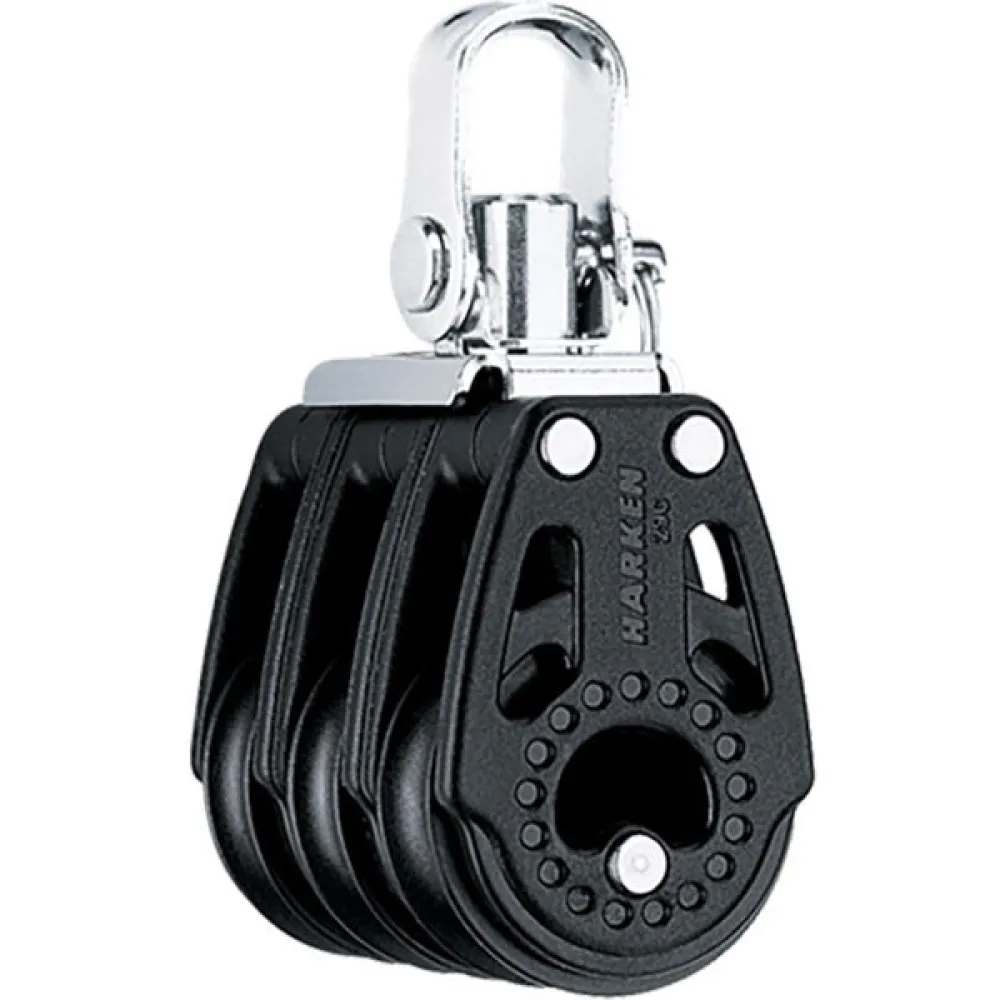 Harken Triple Swivel Carbo Block Pulley 29 mm