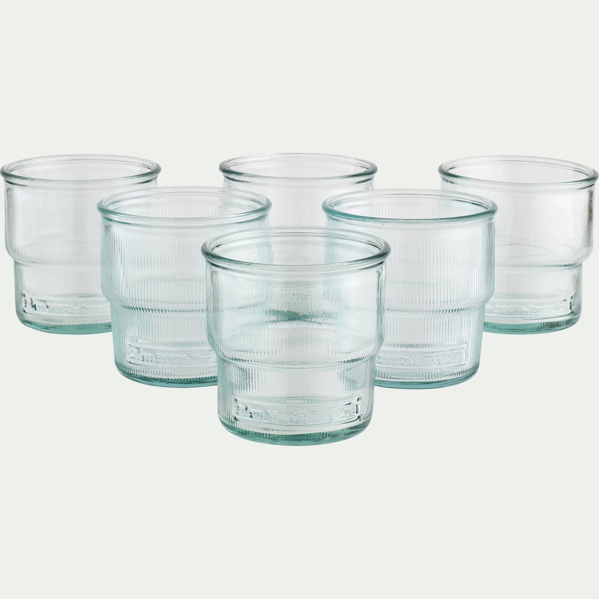 AQUA - Gobelet en verre recyclé 20cl - transparent