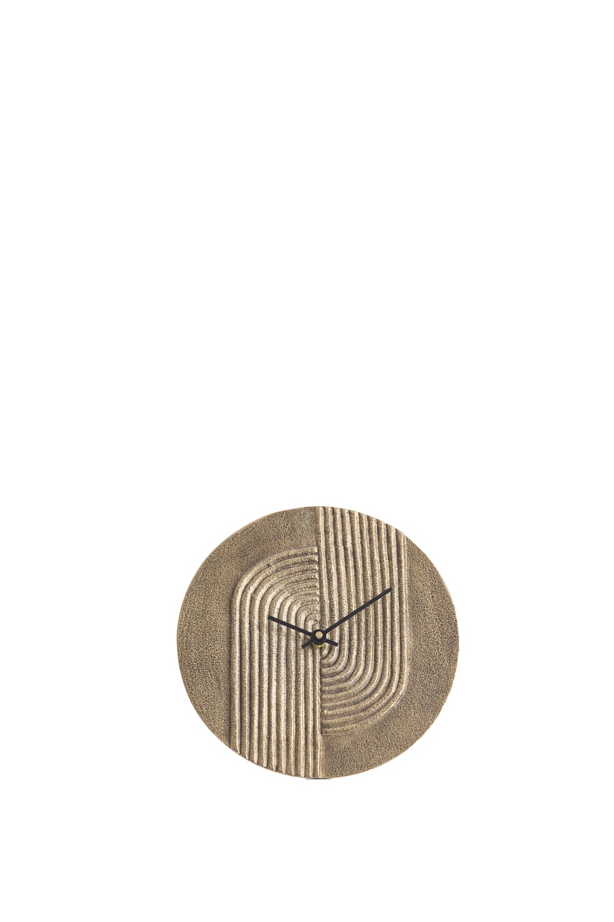 Light & Living klok GWENNA - 15x3x15cm - brons