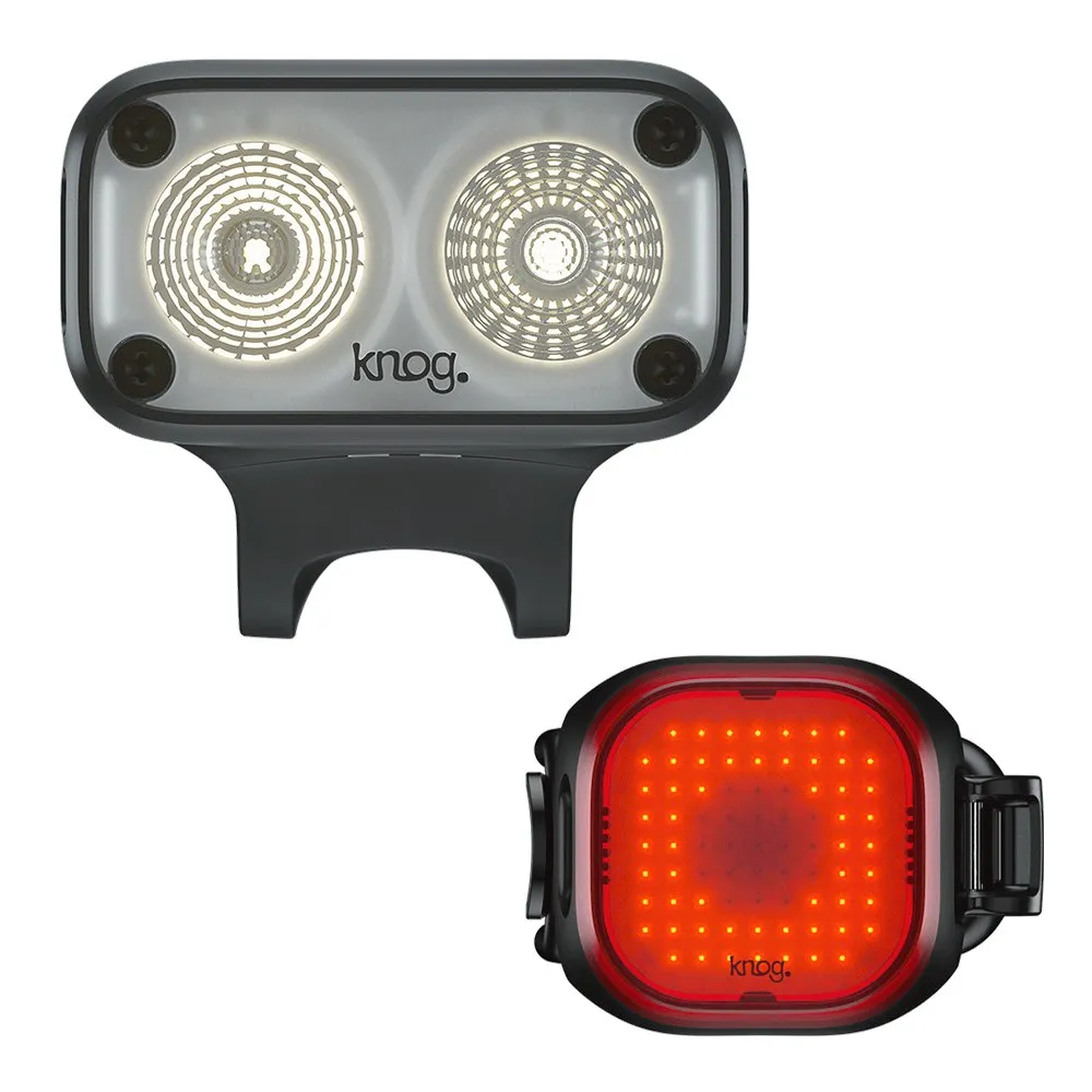 Knog Blinder Road 600 And Mini Square light set