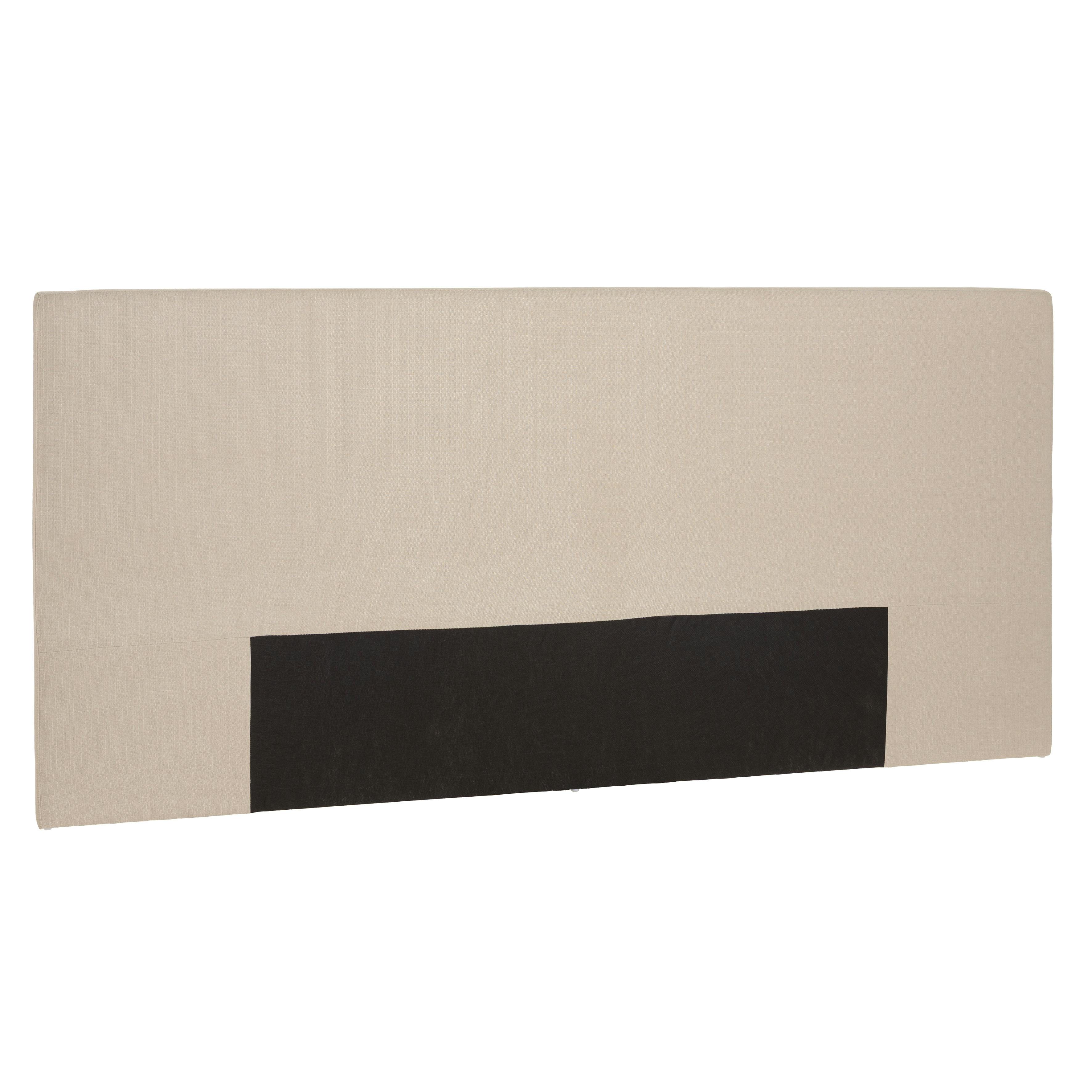 Tête de lit rembourrée pour lits 140/160cm couleur lin RIVANA