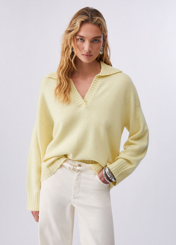 Maglia in lana e cashmere