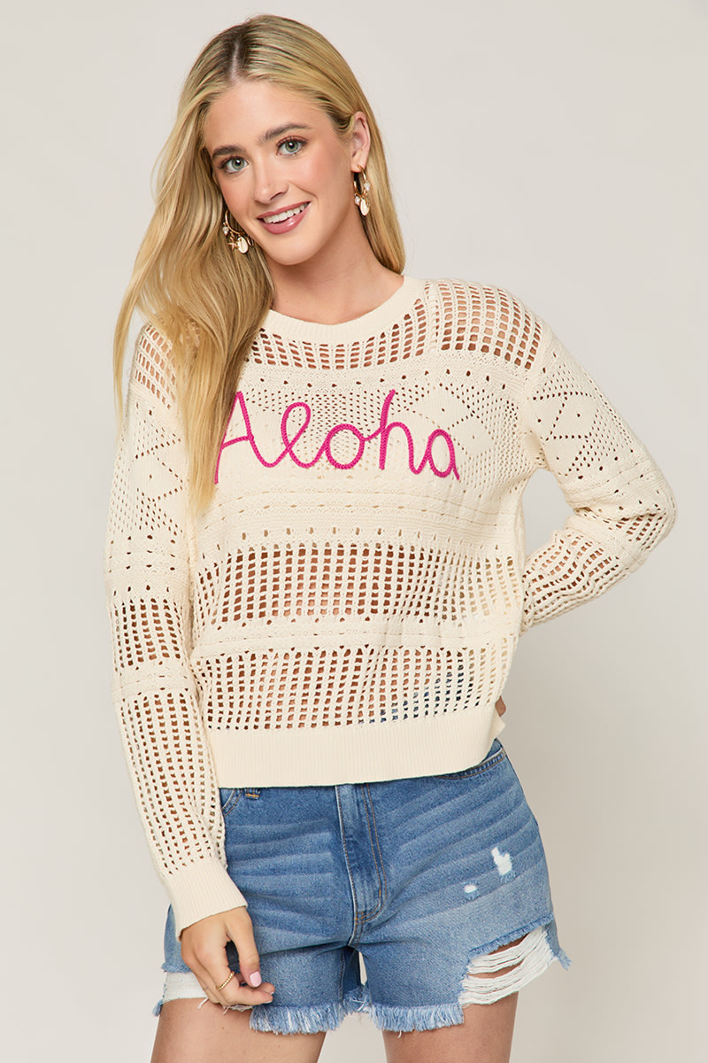 Aloha Pullover Sweater
