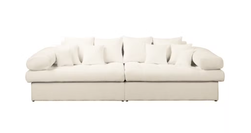 Ropez Naomi Sofa tkanina szenil biały Catch Me 01