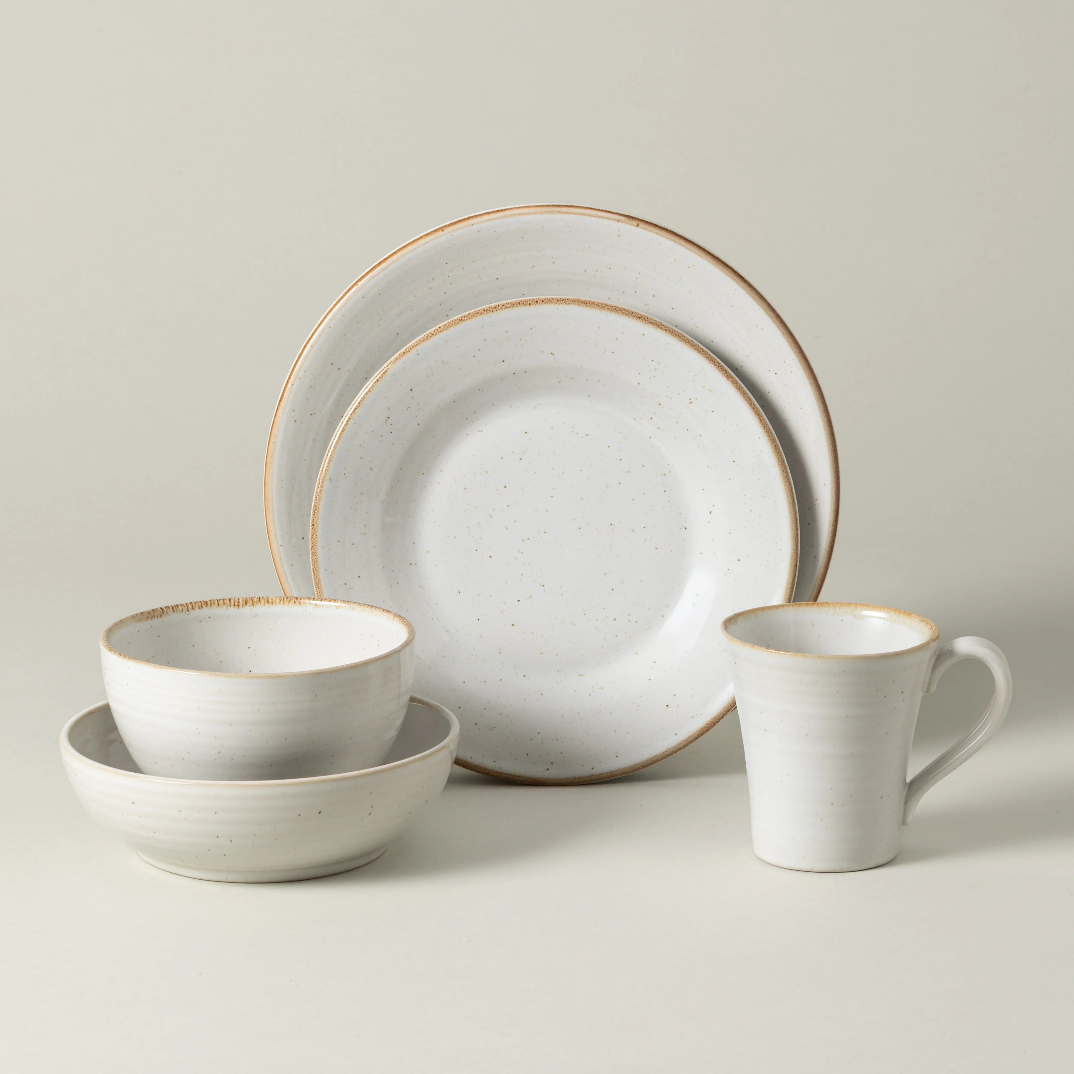 5-Piece Dinnerware Set Sardegna, Casafina by COSTA NOVA