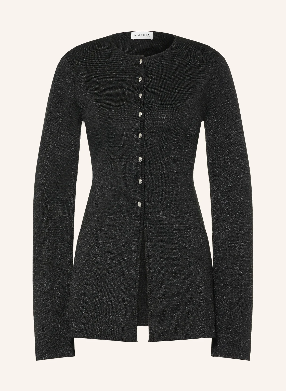 MALINA Strickjacke AZRA mit Glitzergarn