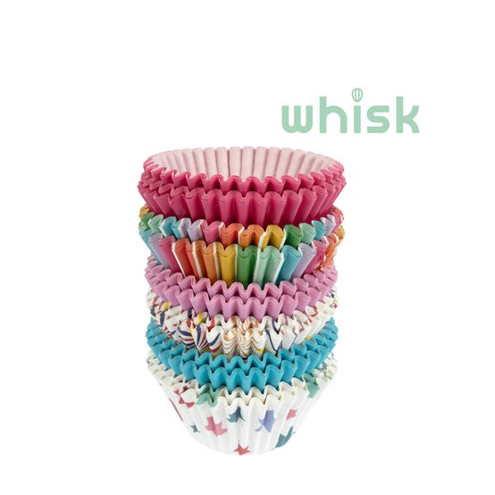 Whisk Rainbow Star Mix Cupcake Cases 300 Pack