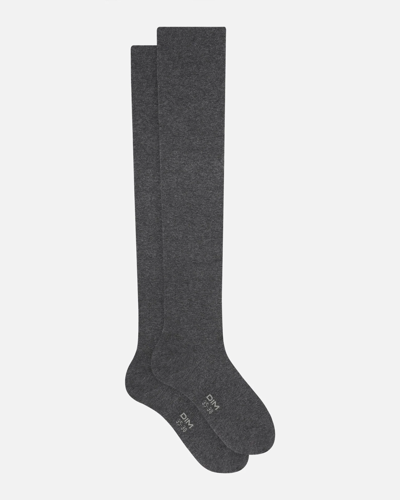 CHAUSSETTE HAUTE ANTHRACITE