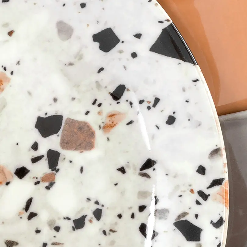 Geschirrset 16-teilig Terrazzo