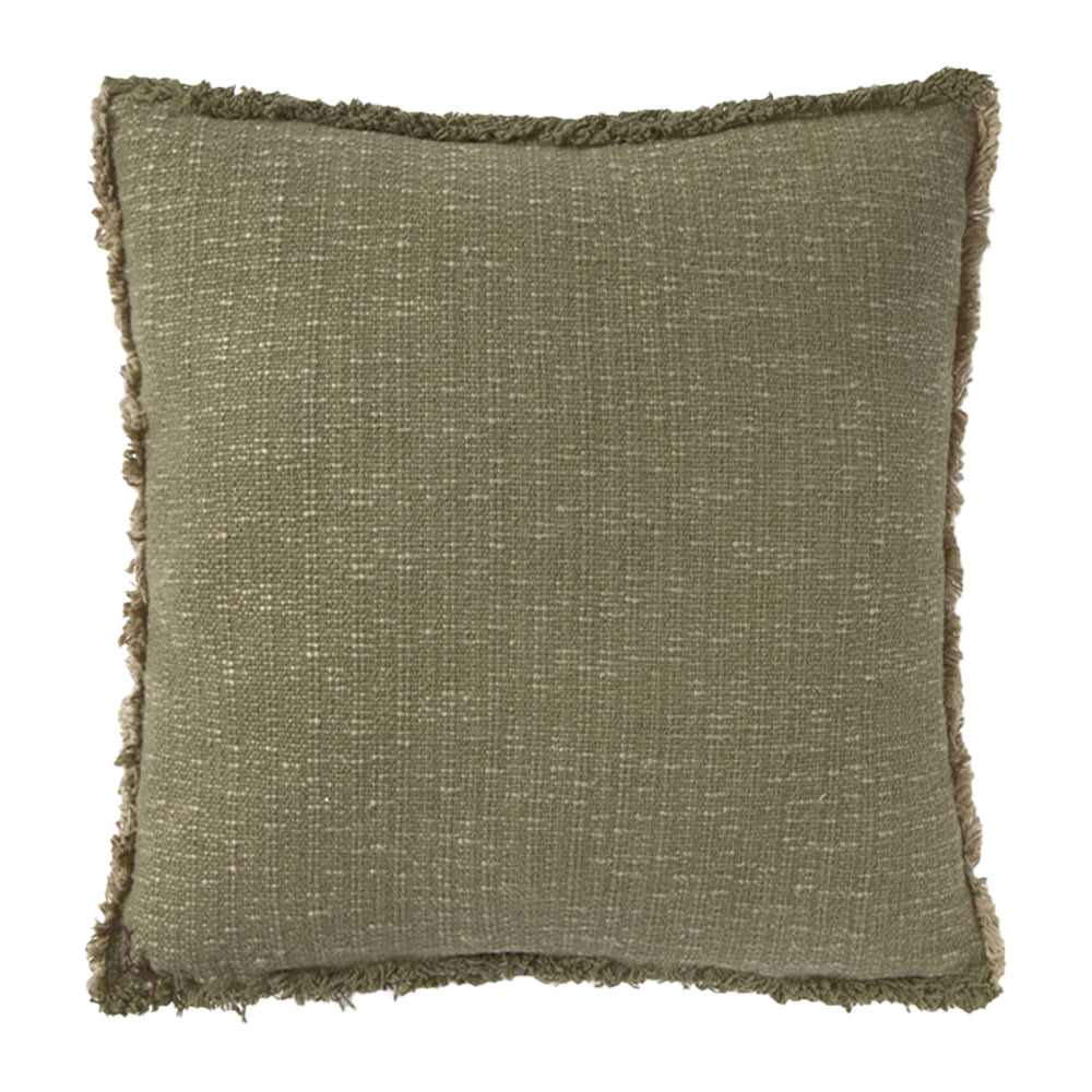 Lorena Canals Handloom Sierkussen 45 x 45 cm - Kaki