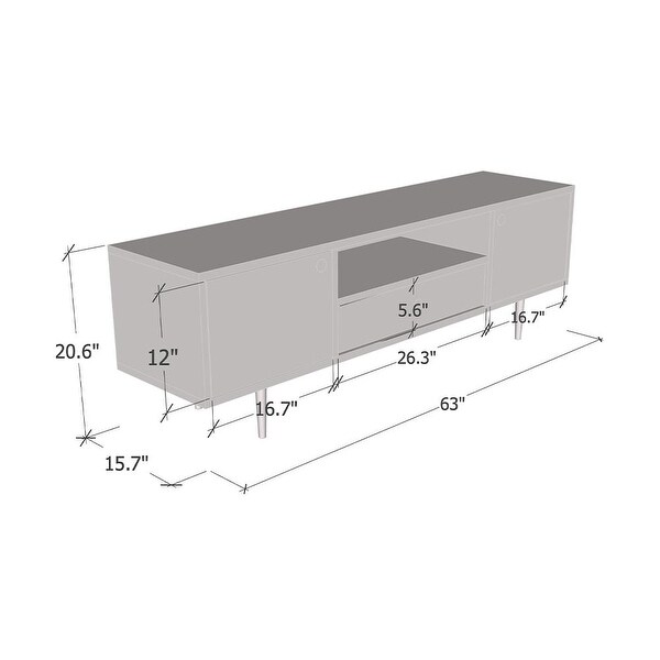 Rose 02 63" TV Stand