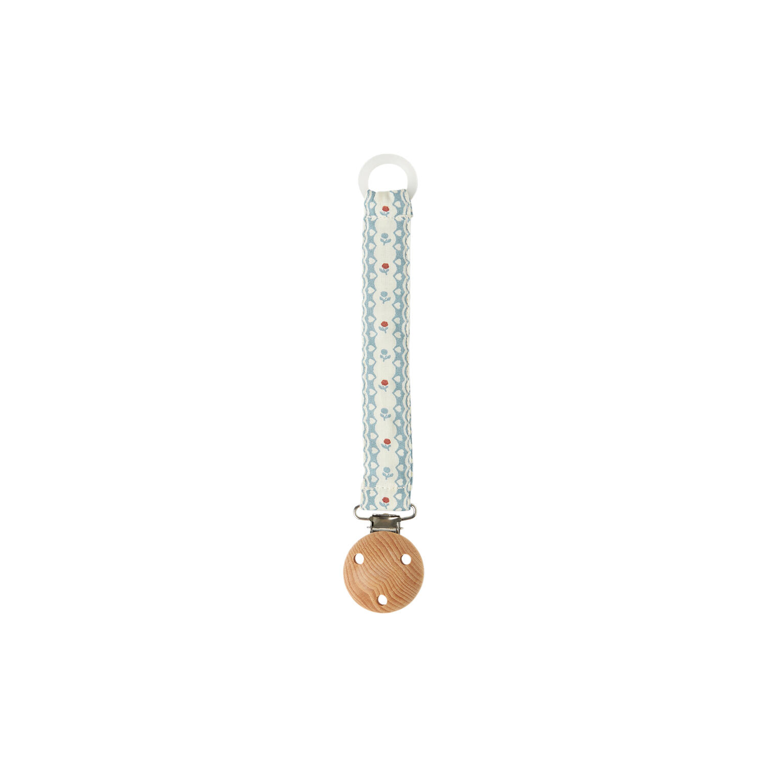 Alo Pacifier, floral stripe