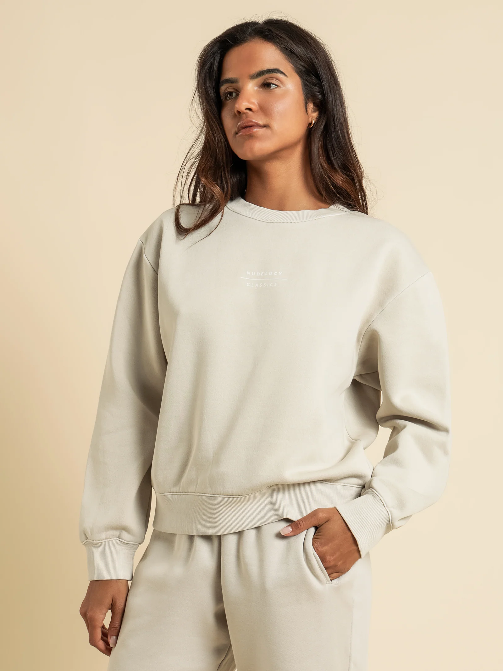 Nude Classics Slogan Sweatshirt
