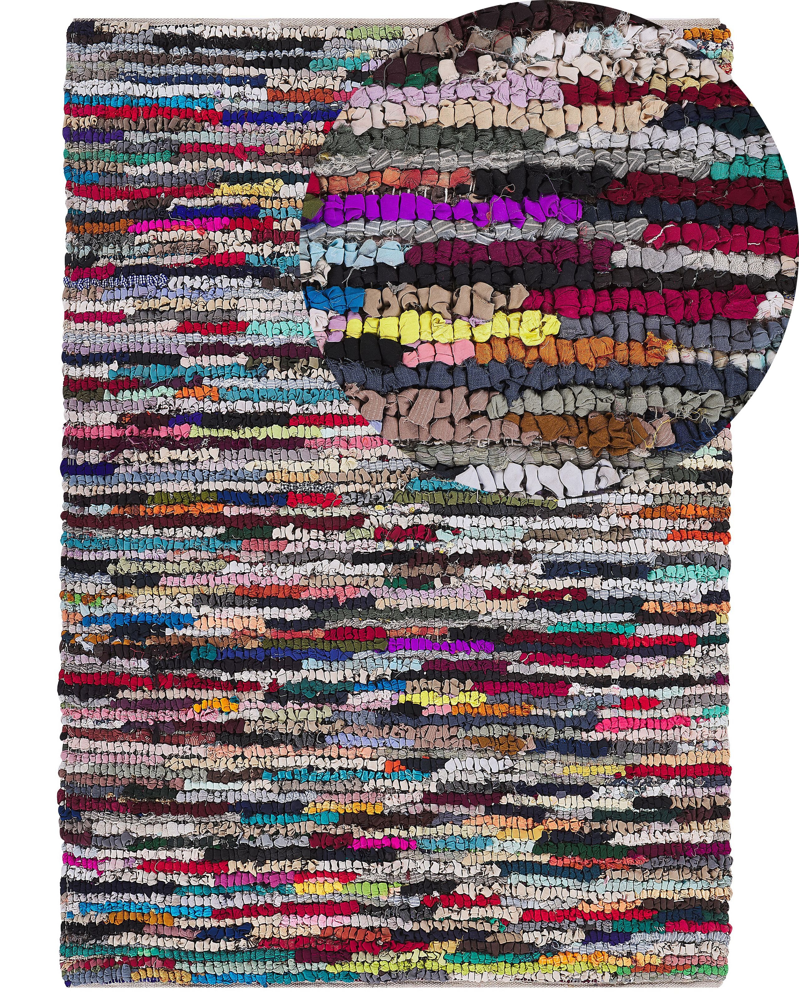 Dywan wielokolorowy 160x230 cm hippie