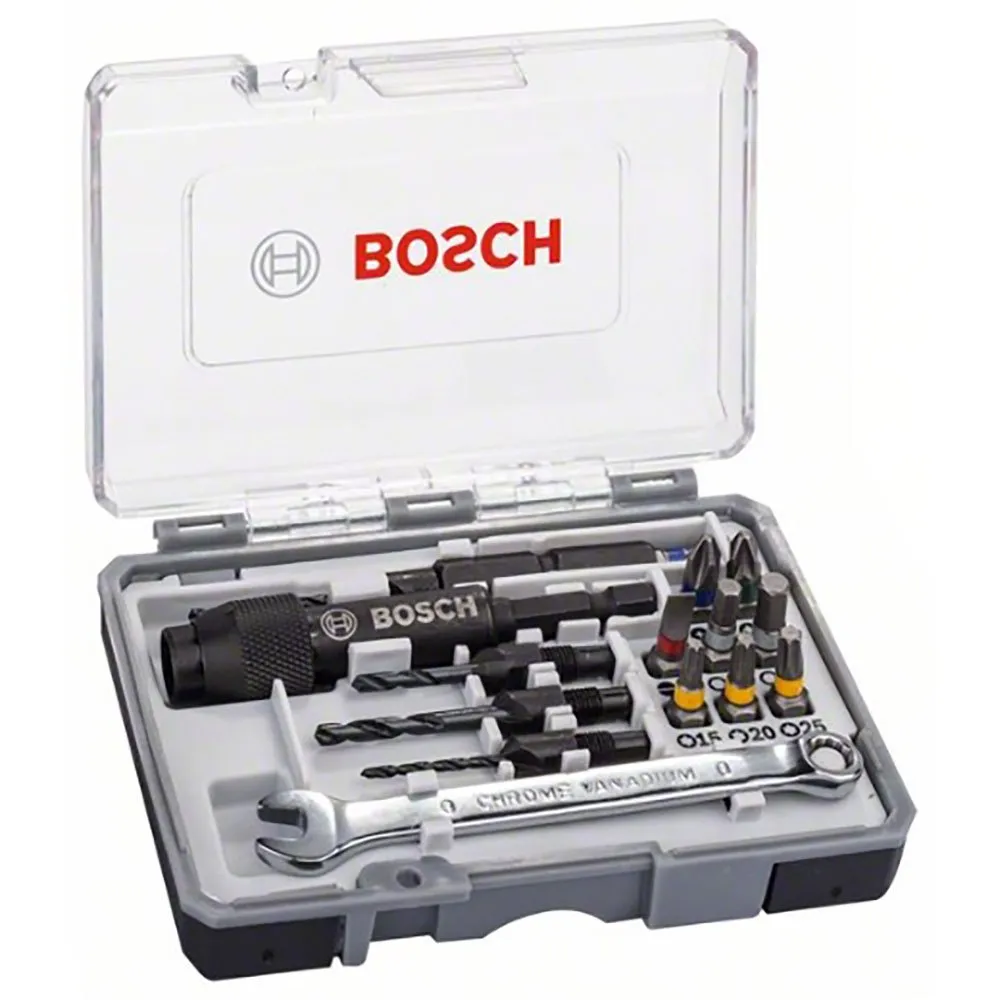 Bosch Drill And Drive Drill Bits And Tips Set 20 units