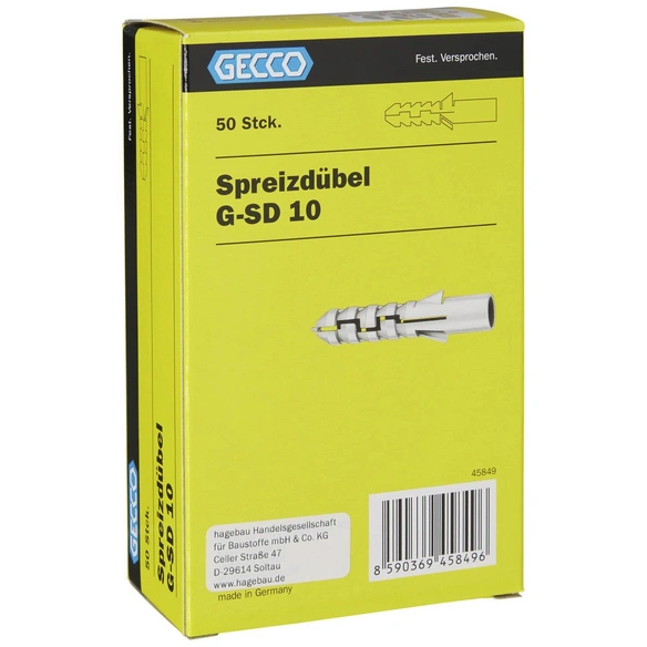 Spreizdübel »G-SD«, 13,3 mm, Nylon
